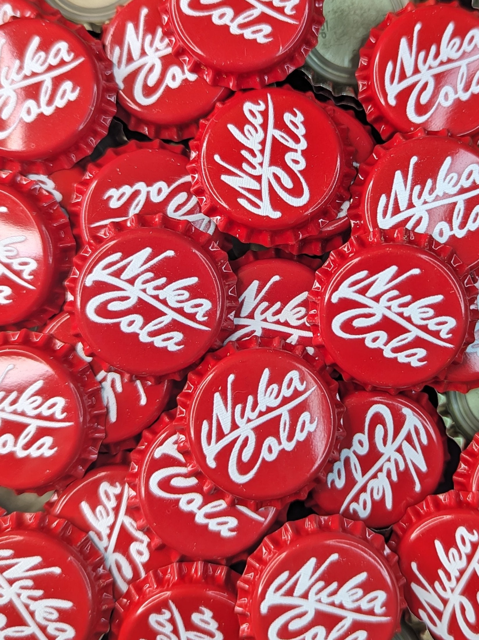 Fallout Nuka Cola Bottlecaps - Fallout inspired