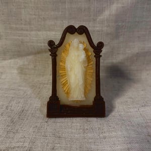 アンティーク雑貨 Small old religious statue. Vintage Religious Statues - Etsy