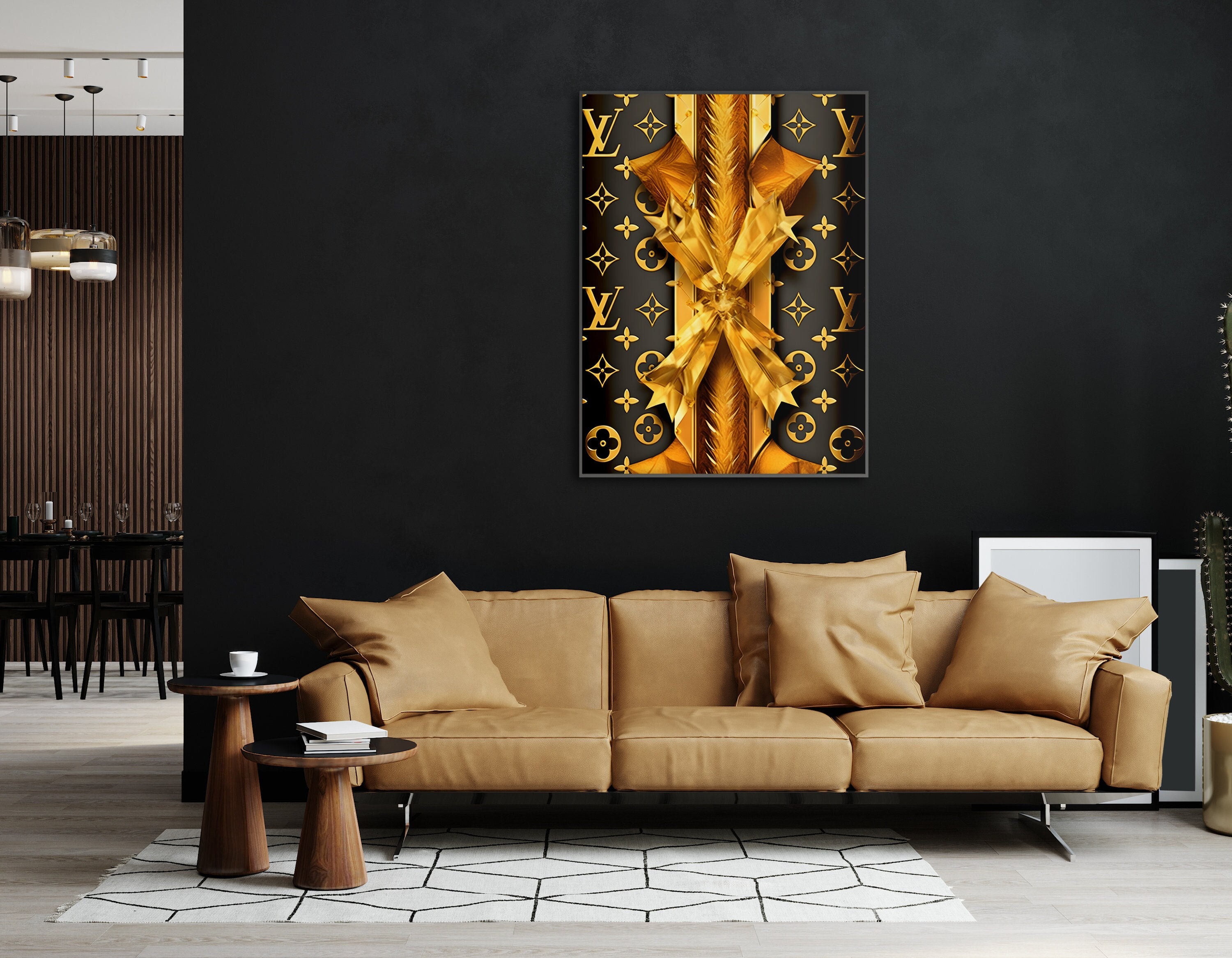 Picture Of Louis Vuitton Colorful Picture Canvas On The Wall Modern Home  Room Decor Picture Posters For Home New Year Present Glamor Fashion Coco  Fashion Design Famous Bred Quality Europe Paris Fashion