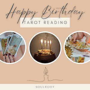 Lectura de Tarot de Cumpleaños • Tirada de 13 cartas para el Año que Viene • Perspectiva Intuitiva • Vida, Amor, Carrera y Más