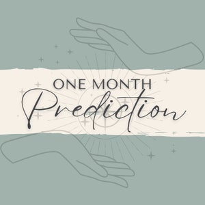 One Month Prediction Tarot Reading / Psychic Reading / Quick Tarot Reading / Cheap Tarot Reading / 1 Month Prediction / 1 Month Ahead Read