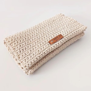 Knitted Wallet, Handmade Wallet, Crochet Wallet, Wallet, Women's Wallet, Crochet Card Holder, Hand Knit Wallet, Luxury Handbag, Gift Product