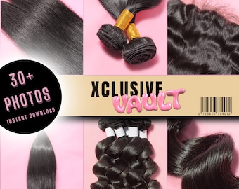 Hair Bundle Stock Photos Stock Images | Beauty I Hair Bundles | Loose Wave Frontal | Closure | Small Business Stock Photos