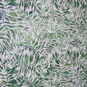 Batik Fabric - Fern - 1 1/2 Yards