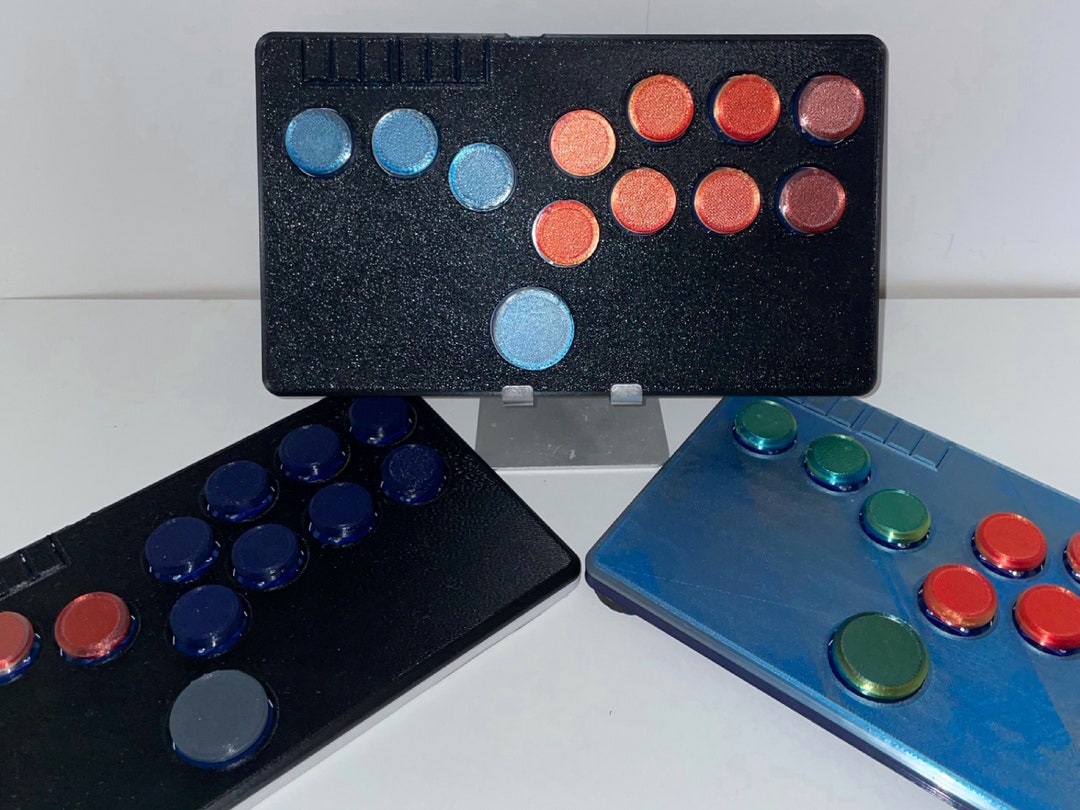 Leverless Arcade Fighting Game Controller Hitbox Style Etsy