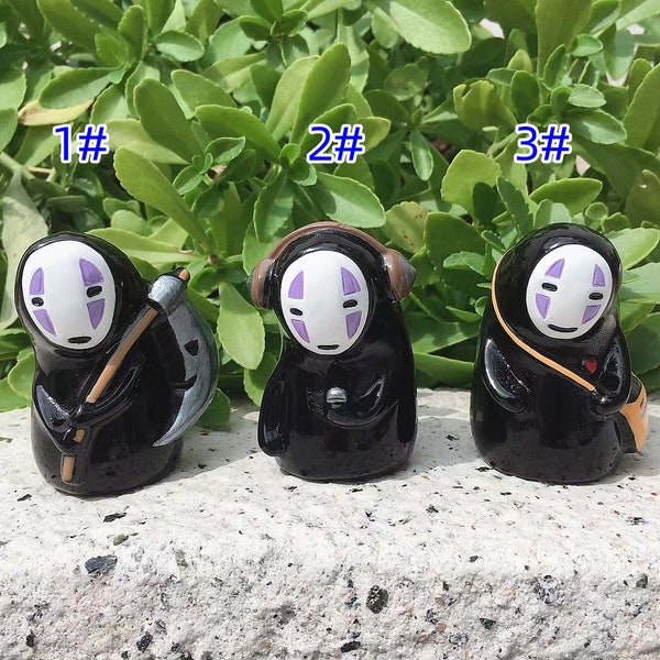 2.2"  Natural Obsidian Crystal ,Carved Obsidian No-Face Man，Crystal No-Face Man，Hand Carved No-Face Man , Reiki Healing，Crystal Gifts 1PC