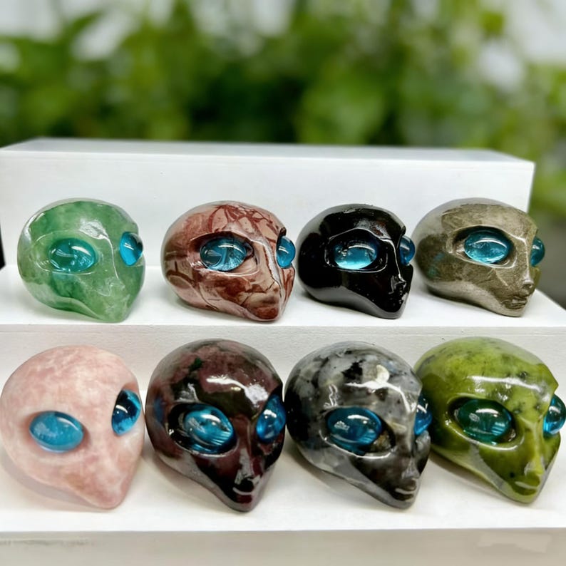 Crystal Alienware Carved：healing Energy Decor,crystal Gift - Etsy