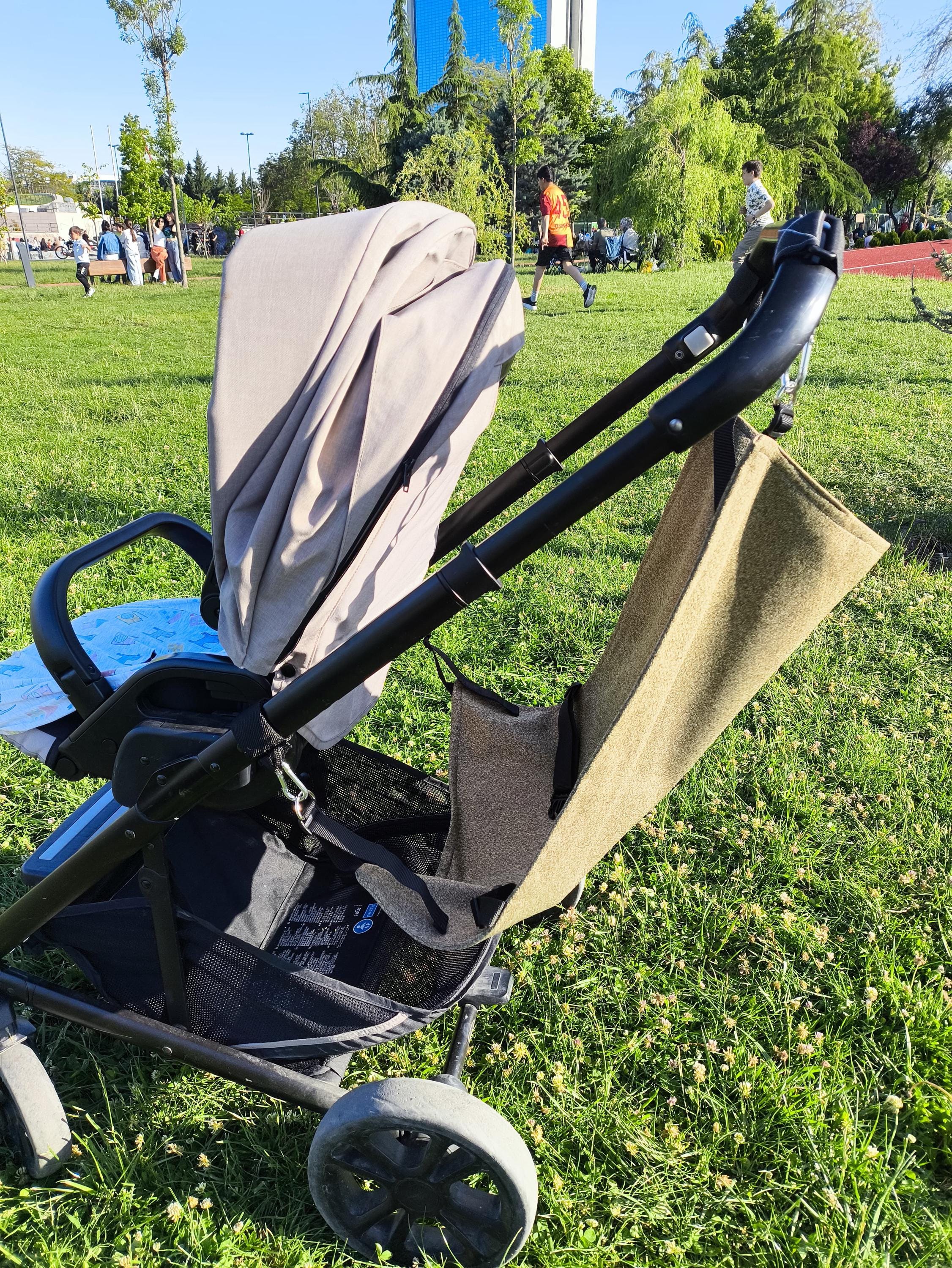 Twin Gift-Stroller hammock-Handmade Stroller Hanging Pouch – Soft Fabric Organizer for Baby Essentials-Hammock-Wheelchair Bag- Gift