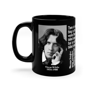 Oscar Wilde Quotes Mug, Witty Quotes, Literary Gift Mug