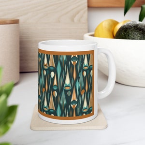 Retro Pattern Mug #4