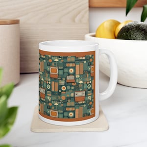 Retro Pattern Mug #2