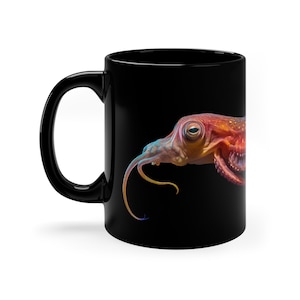 Mok reuzeninktvis, cadeau zeebioloog, cadeau oceaanthema, koffiemok zeedieren