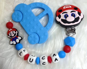 Catenella portaciuccio personalizzata super Mario