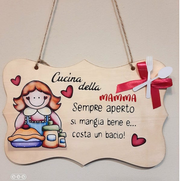 targhetta di legno,festa della mamma,targa mamma,cornice,regalo maestra