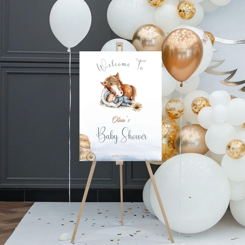 Horse Baby Shower Etsy horse-baby-shower-etsy