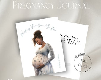 Pregnancy Journal Printable, Pregnancy Book PDF, Keepsake Journal, Digital Download Pregnancy Planner, First Time Mom Gift, Baby Keepsake