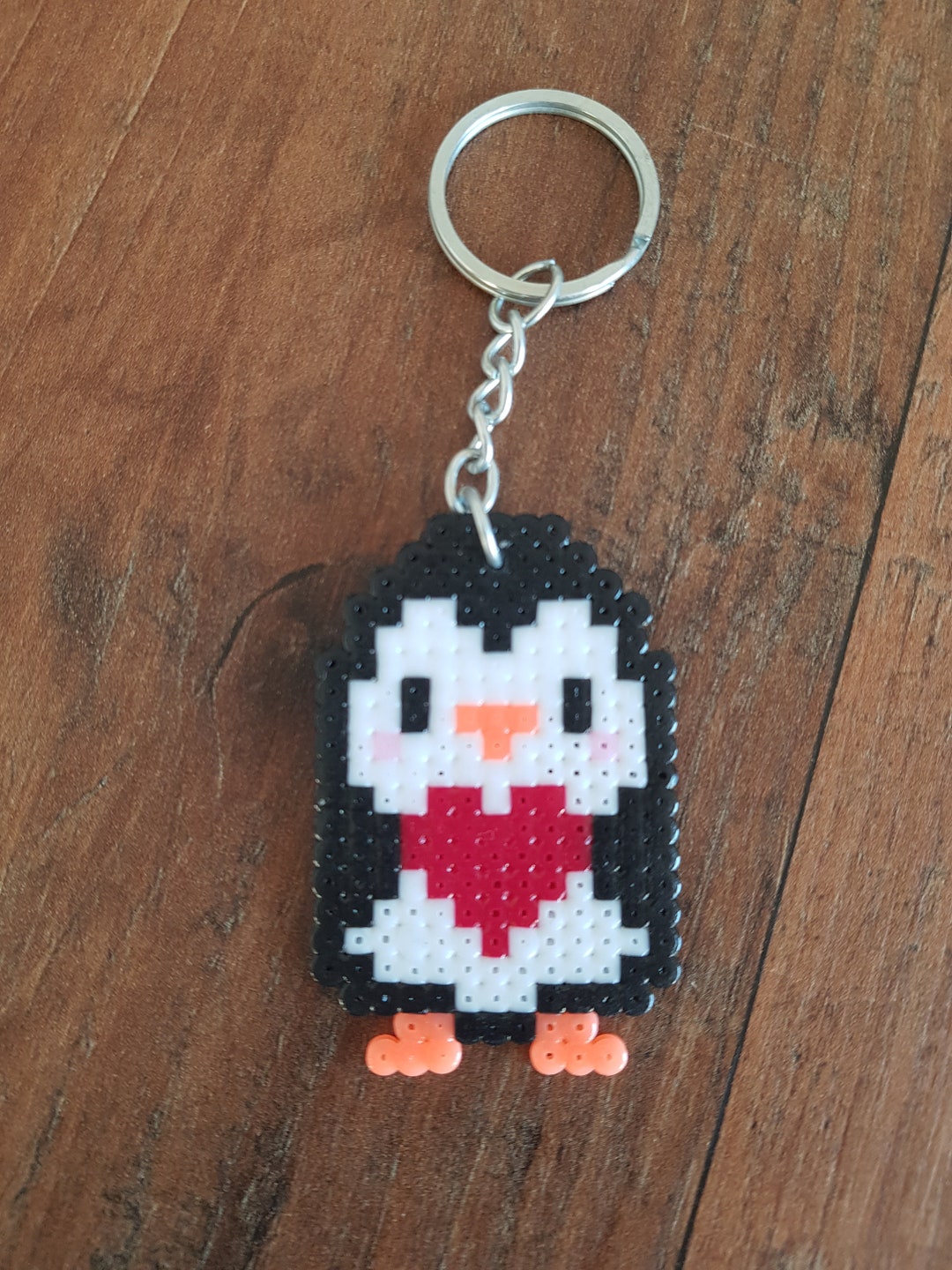 Keychain Penguin - Etsy