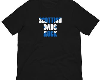 Best Scottish Dad T-Shirt – Funny Scottish Gift Tee – Highland Father Shirt – Unisex Dad Humor Tee