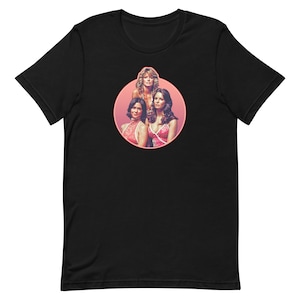 Charlies Angels TV Series Homage 70&#39;s Crime Drama Unisex t-shirt