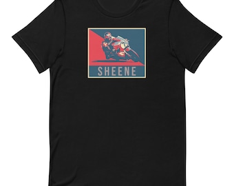 Barry Sheene T-Shirt – Racing Legend Tee – Vintage MotoGP Shirt – Unisex Motorcycle Fan Gift