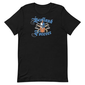 Scotland Forever T-Shirt – Scottish Pride Tee – Unisex Scots Gift – Scotland Flag Shirt