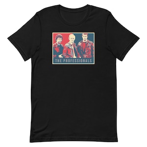 The Professionals T-Shirt – UK Cult TV Show Tee – 70s Action Series Shirt – Unisex Retro Fan Gift