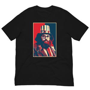 Allen Ginsberg T-Shirt – Beat Poet Tee – Howl Poem Shirt – Unisex Literary Gift