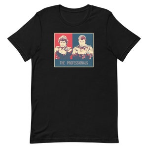 The Professionals T-Shirt – UK Cult TV Show Tee – 70s Action Series Shirt – Unisex Retro Fan Gift