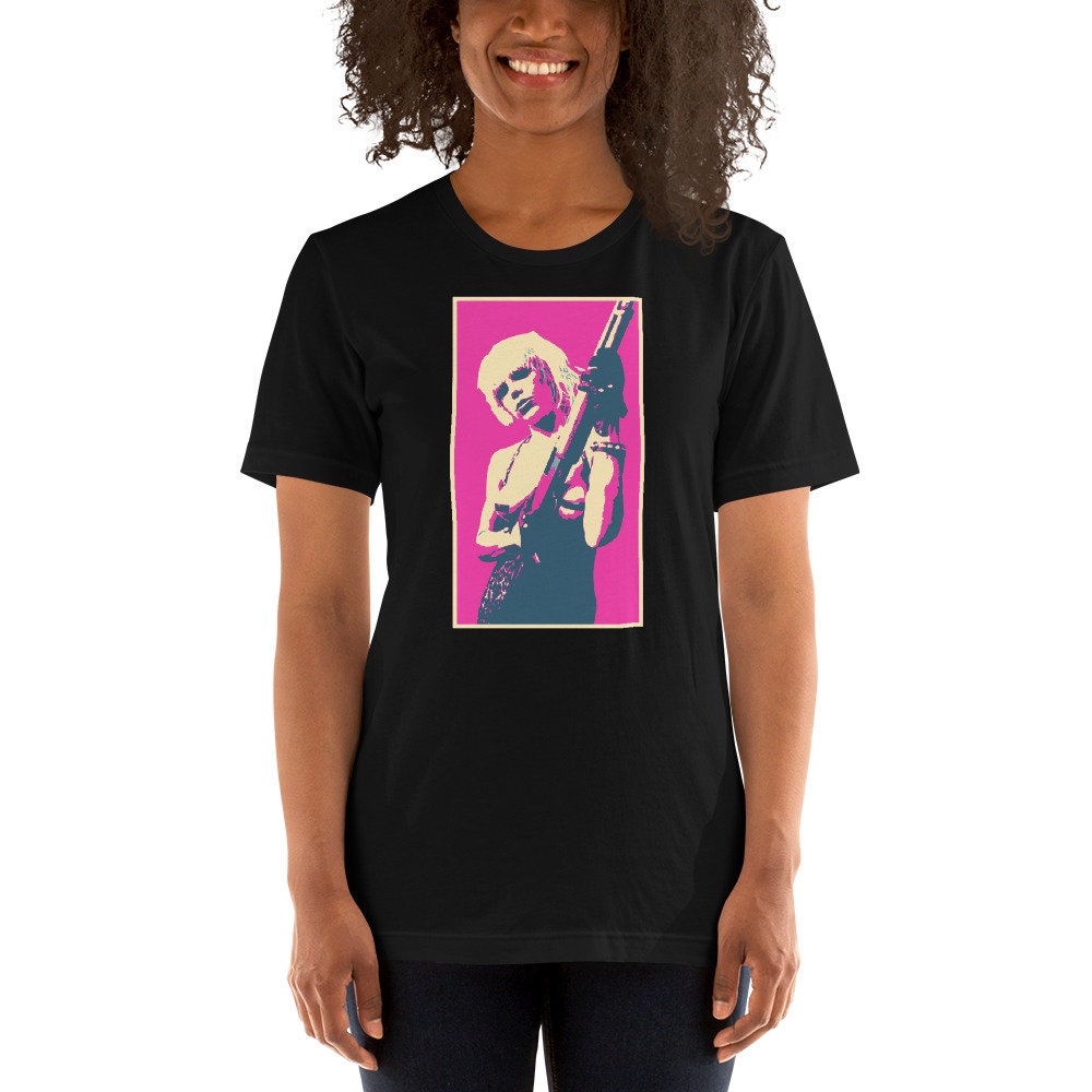 T-shirt Plasmatique Live In Concert Wendy O Williams - Noir Unisexe Tailles S-5XL - Neuf Avec étiquette
