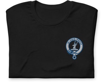 Fraser Clan Family Crest Unisex t-shirt
