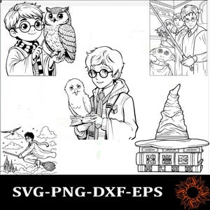 Movie Mega SVG Bundle, Magic Wizard Svg, Svg Files, Png Files Magic Wizard Svg School Movie Bundle, Svg for Shirts, Svg Files for Cricut