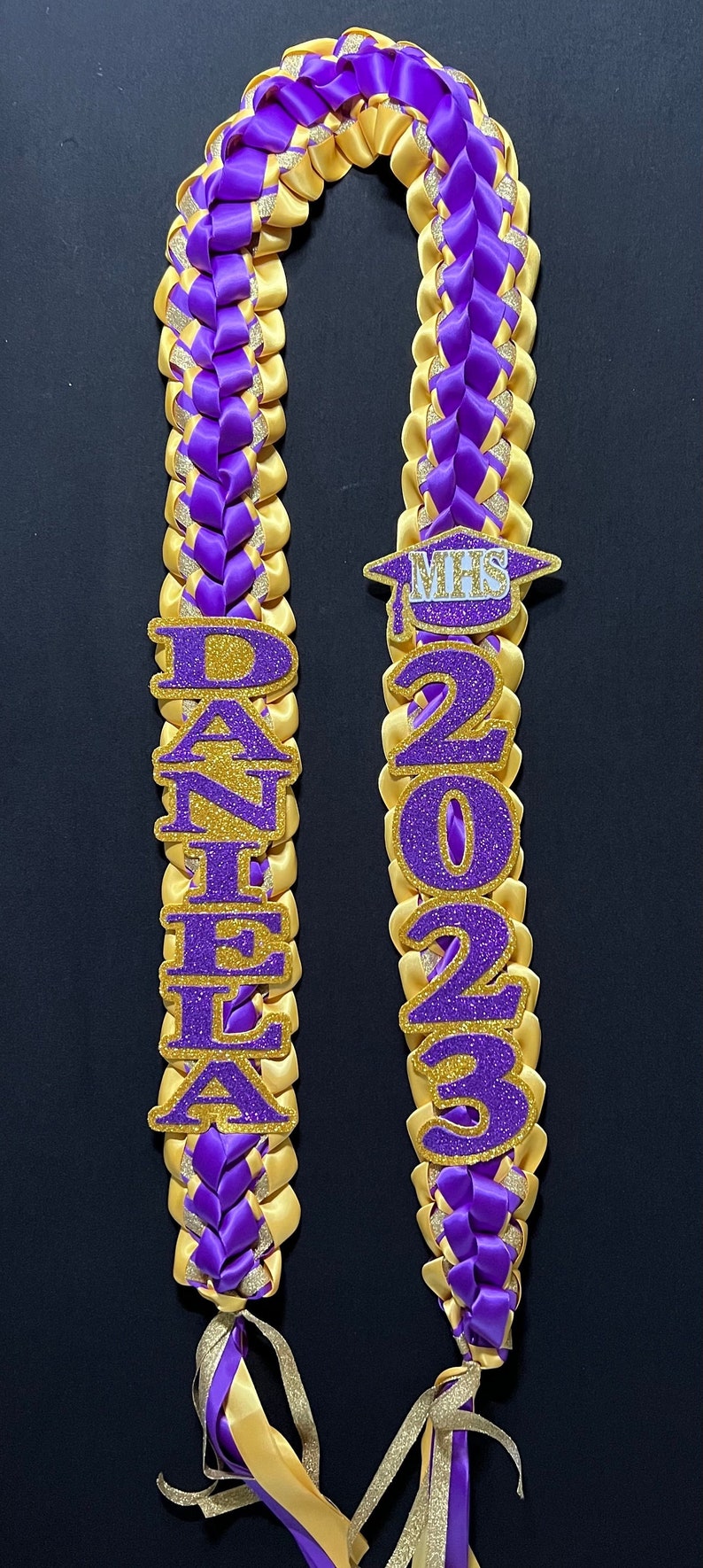 Graduation Double Ribbon Lei - Etsy