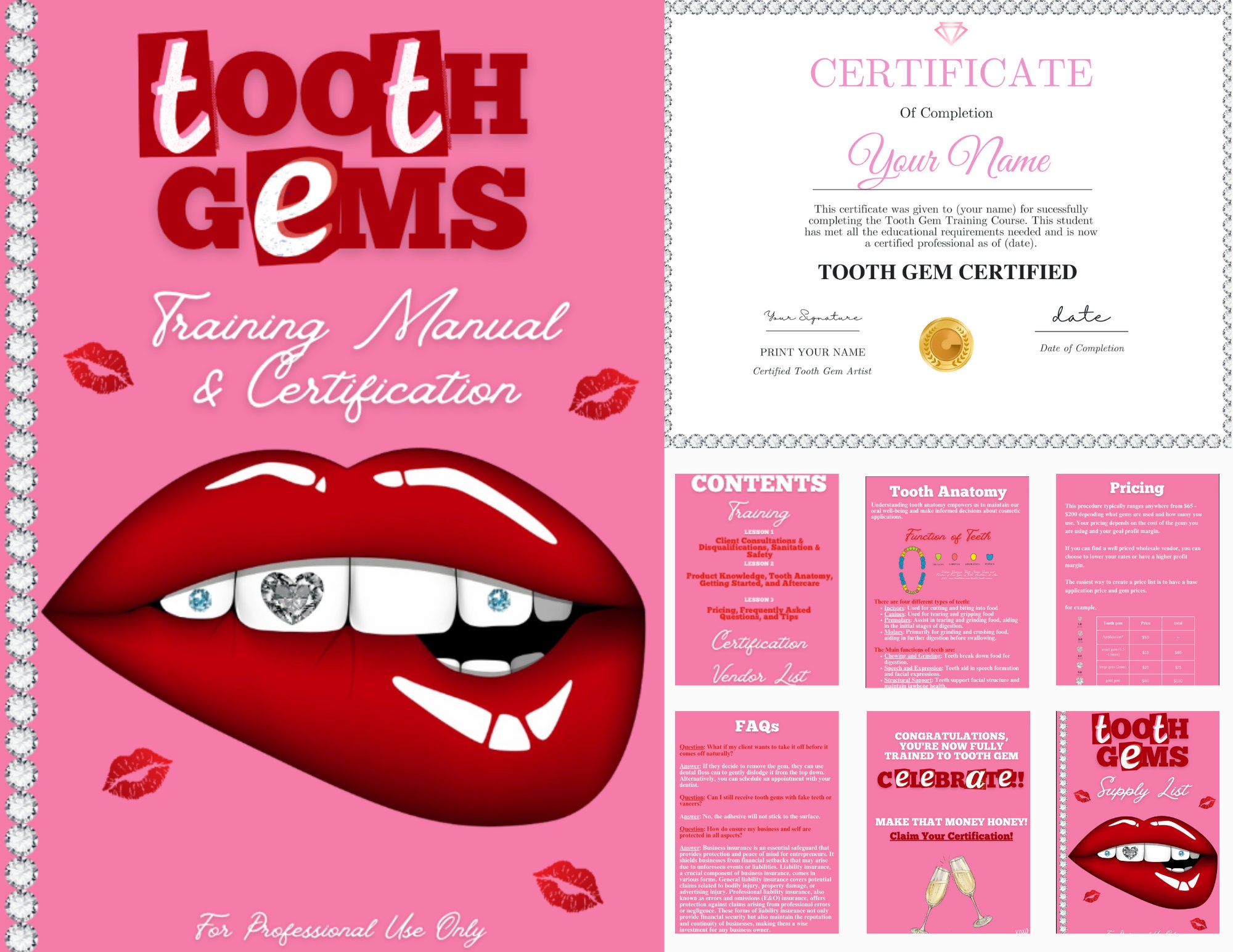 Etsy 2024 tooth gems