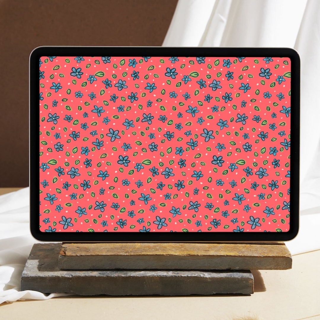 Wildflower iPad Wallpaper Wildflower Tablet Wallpaper Spring Etsy