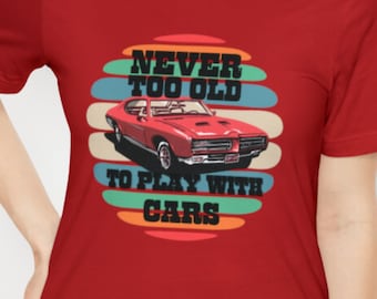 Camiseta de coche Pontiac GTO: Camiseta para entusiastas de los coches clásicos