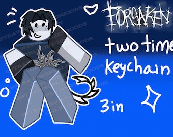 Llavero acrílico Two Time Forsaken de 7,6 cm (3 pulgadas).