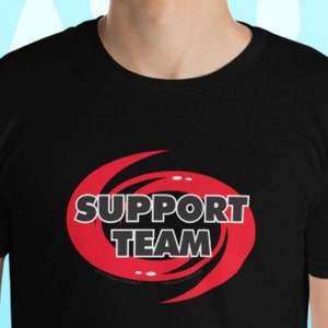 Support Team Storm Shirt- Short-Sleeve Unisex T-Shirt