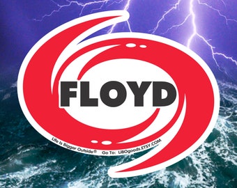 Hurrikan Floyd Sticker
