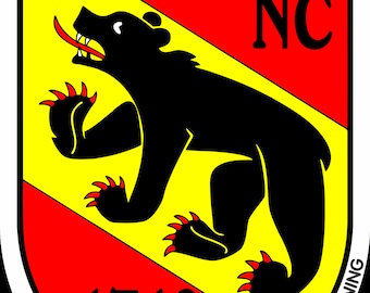 New Bern Banner Shape- Bubble-free stickers