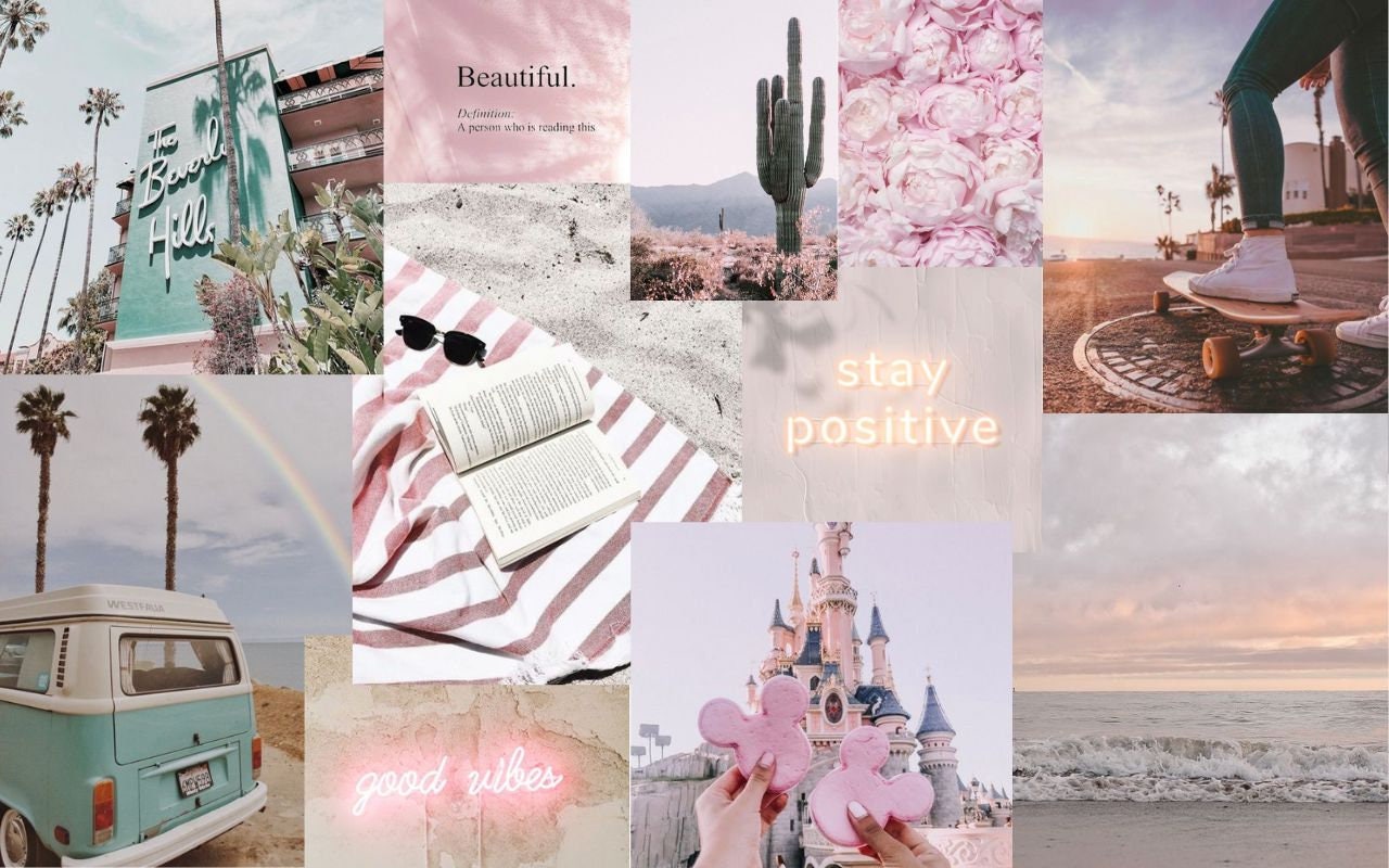 Summer Vibes Laptop Wallpaper - Etsy