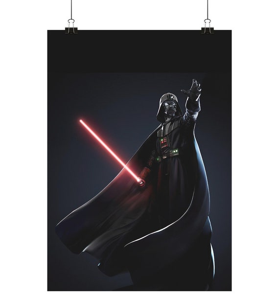 Star Wars Darth Vader Wall Poster - Poster Din A1, A2, A3, A4 (high)