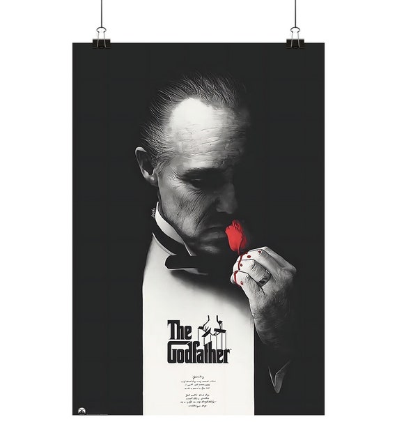 The Godfather film poster, The Godfather wall decor - poster DIN A1,A2,A3,A4 (high)