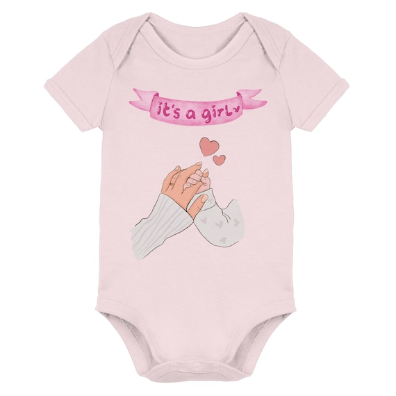 Baby bodysuit “It’s a Girl Baby Clothes Newborn - Organic Baby Bodysuit
