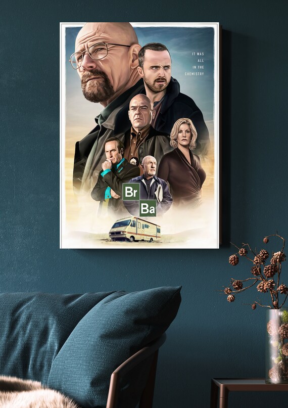 Breaking Bad Poster Template Digital File, Download File