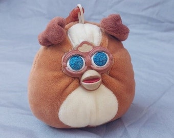 Puppy Ooak Odd-Body Furby keychain