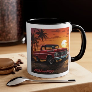 1968 Ford F-150 Retro Style Mug, 1968 Ford Pickup Truck, 1968 F-150 Classic Truck Mug, F 150 Vintage Truck Enthusiast