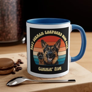 Best German Shepherd Mom Ever Mug, Mother&#39;s Day Gift, German Shepherd Owner, Gifts for Her, German Shepherd Lover Cup, Birthday, Christmas