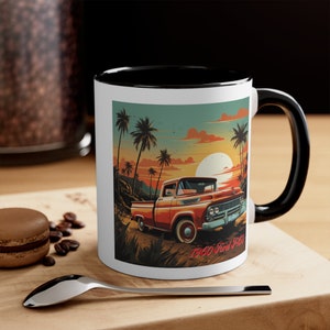 1960 Ford F-150 Retro Style Mug, 1960 Ford Pickup Truck, 1960 F-150 Classic Truck Mug, F 150 Vintage Truck Enthusiast