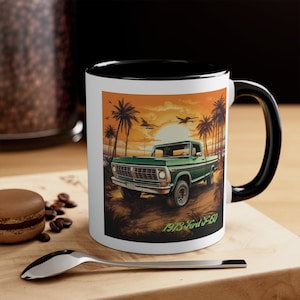 1973 Ford F-150 Retro Style Mug, 1973 Ford Pickup Truck, 1973 F-150 Classic Truck Mug, F 150 Vintage Truck Enthusiast
