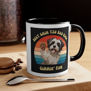 Best Shih Tzu Dad Ever Mug, Shih Tzu Dad, Father&#39;s Day, Shih Tzu Owner, Gifts for Him, Shih Tzu Lover Mug, Gift